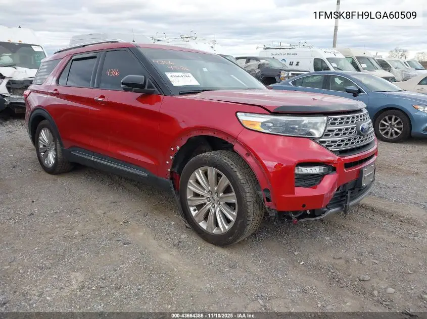 1FMSK8FH9LGA60509 2020 Ford Explorer Limited