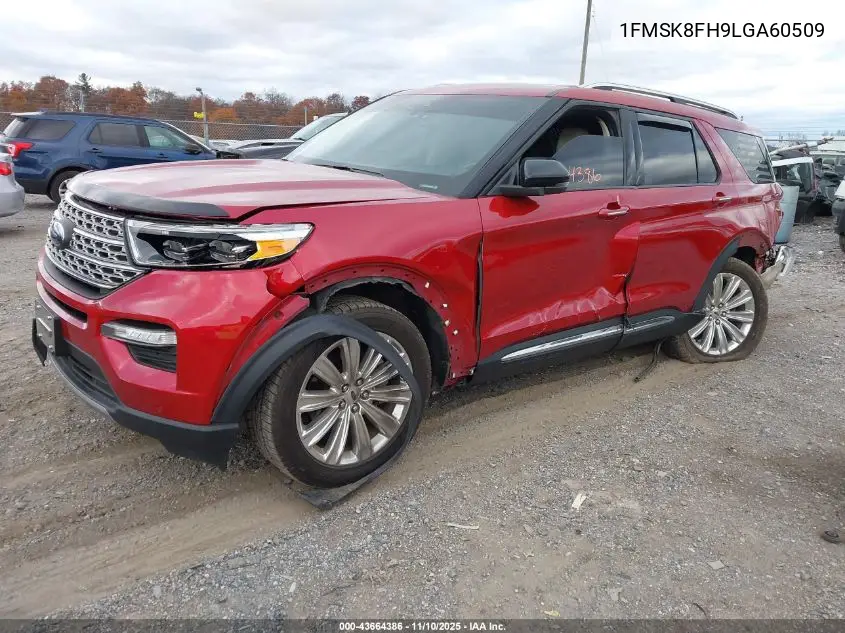 1FMSK8FH9LGA60509 2020 Ford Explorer Limited