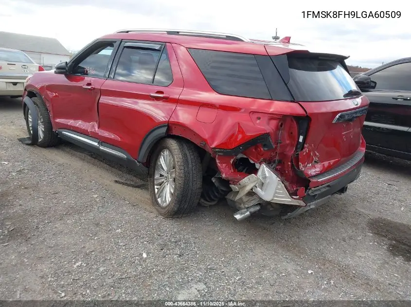 1FMSK8FH9LGA60509 2020 Ford Explorer Limited