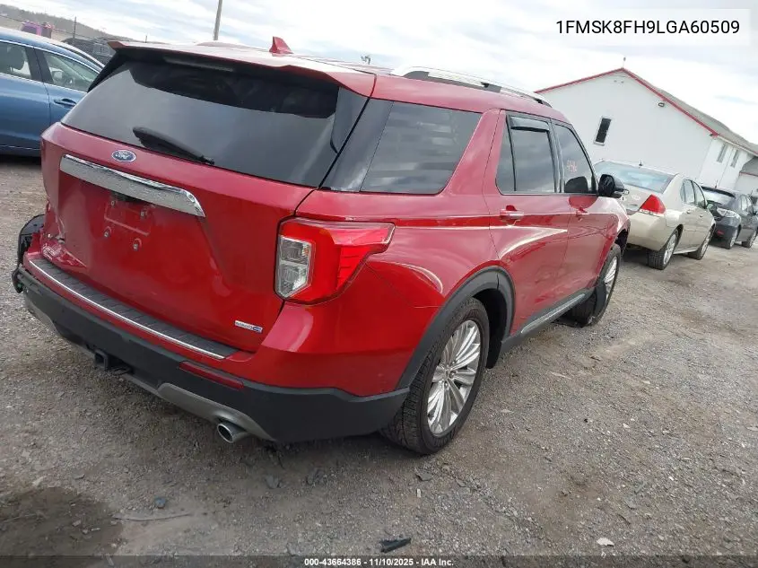1FMSK8FH9LGA60509 2020 Ford Explorer Limited