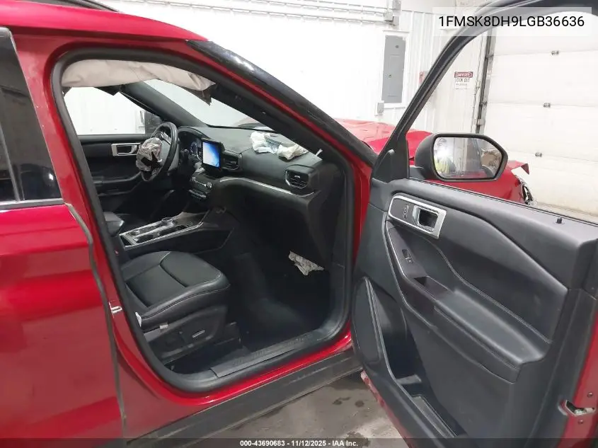 1FMSK8DH9LGB36636 2020 Ford Explorer Xlt