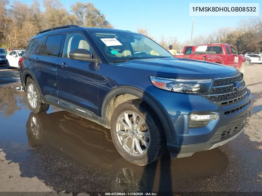 1FMSK8DH0LGB08532 2020 Ford Explorer Xlt
