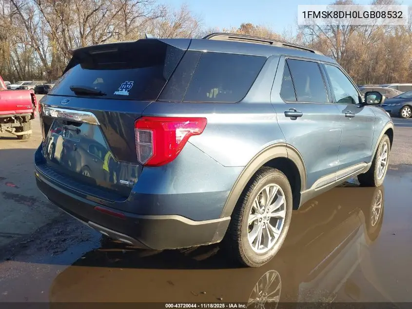 1FMSK8DH0LGB08532 2020 Ford Explorer Xlt