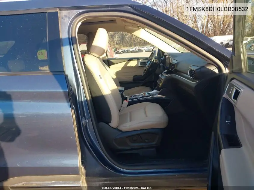 1FMSK8DH0LGB08532 2020 Ford Explorer Xlt
