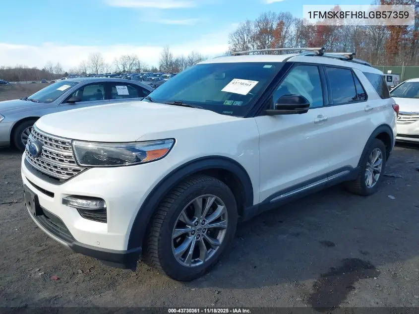 1FMSK8FH8LGB57359 2020 Ford Explorer Limited