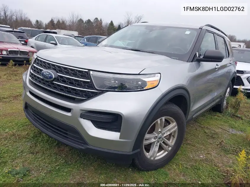 1FMSK8DH1LGD02762 2020 Ford Explorer Xlt