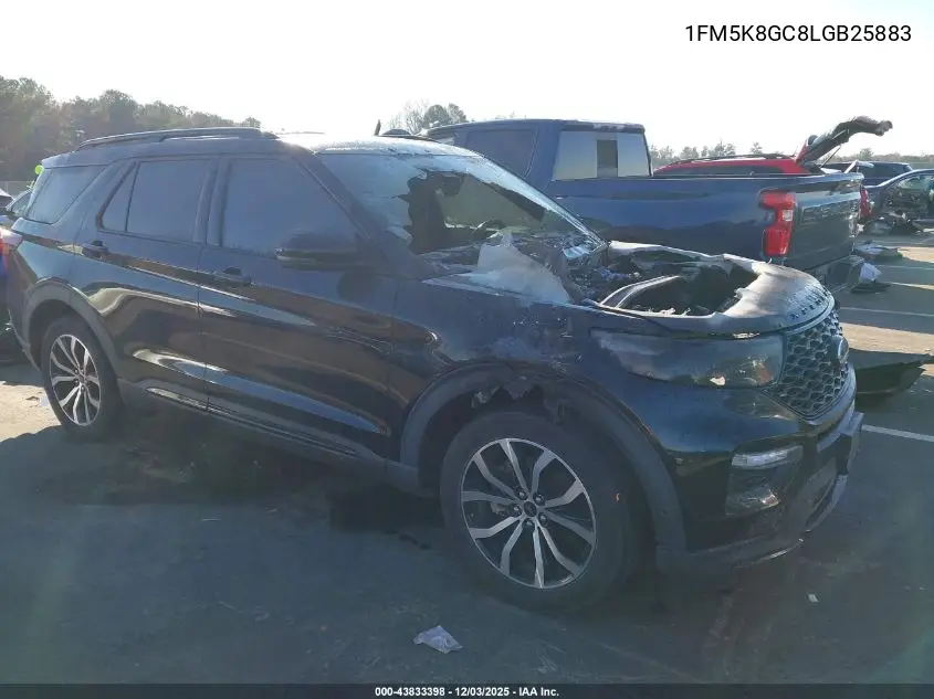 1FM5K8GC8LGB25883 2020 Ford Explorer St