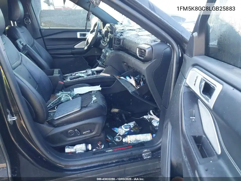 1FM5K8GC8LGB25883 2020 Ford Explorer St