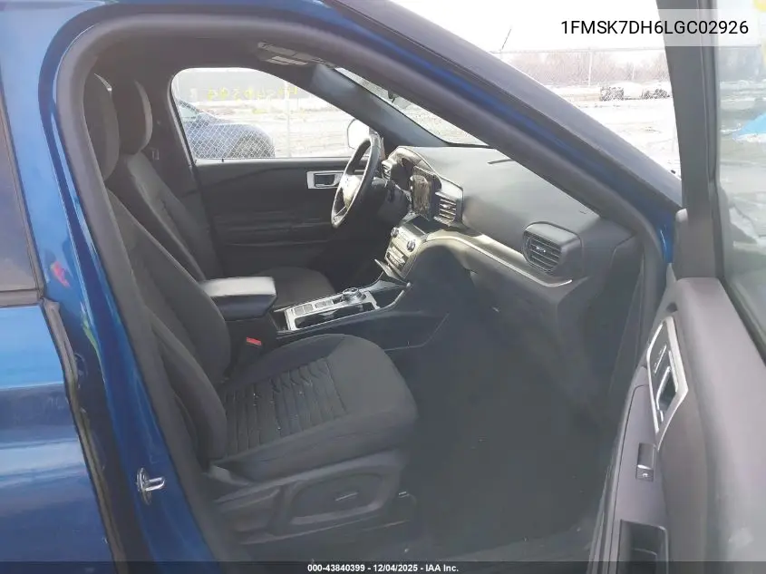 1FMSK7DH6LGC02926 2020 Ford Explorer Xlt
