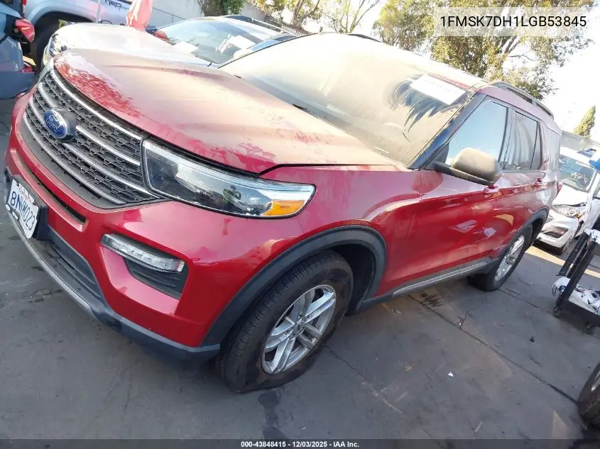 1FMSK7DH1LGB53845 2020 Ford Explorer Xlt