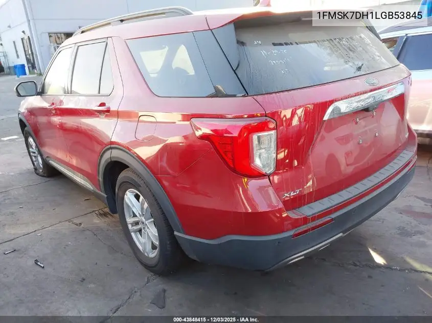 1FMSK7DH1LGB53845 2020 Ford Explorer Xlt