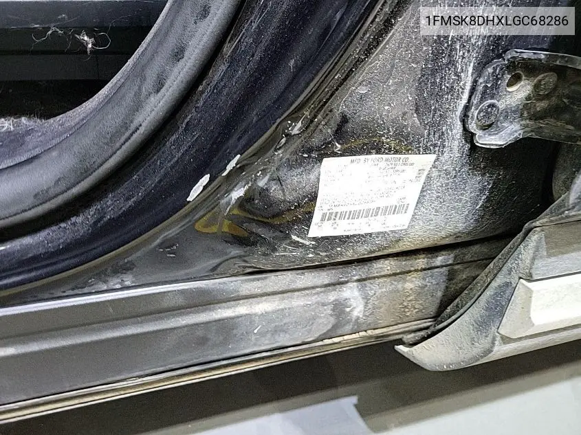 1FMSK8DHXLGC68286 2020 Ford Explorer Xlt
