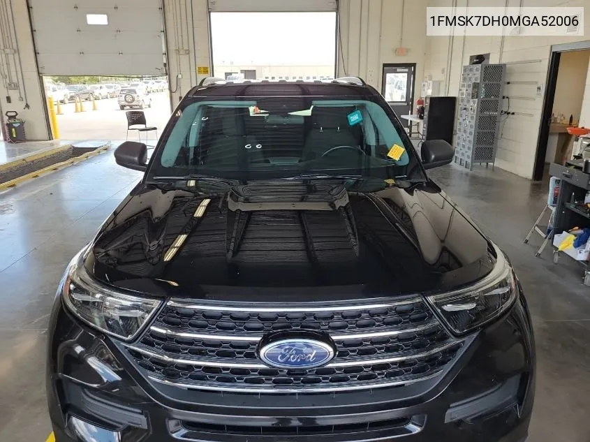 2021 Ford Explorer Xlt VIN: 1FMSK7DH0MGA52006 Lot: 40304407