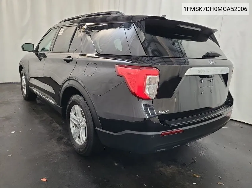 2021 Ford Explorer Xlt VIN: 1FMSK7DH0MGA52006 Lot: 40304407