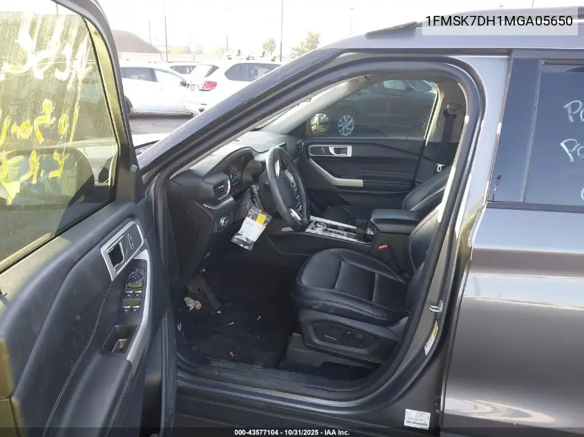 1FMSK7DH1MGA05650 2021 Ford Explorer Xlt