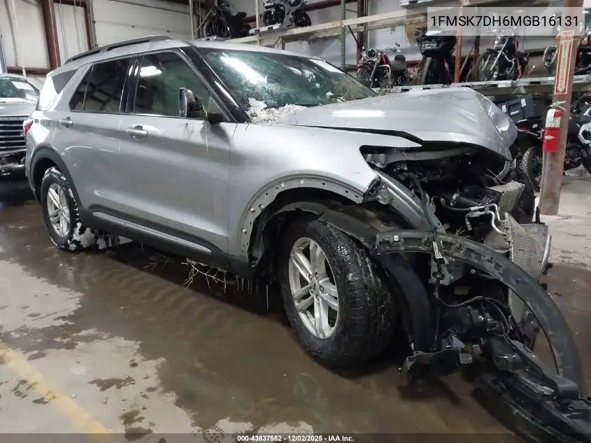 1FMSK7DH6MGB16131 2021 Ford Explorer Xlt