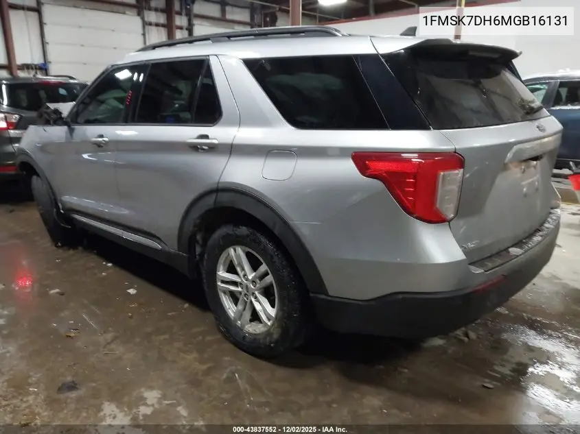 1FMSK7DH6MGB16131 2021 Ford Explorer Xlt
