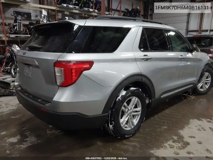 1FMSK7DH6MGB16131 2021 Ford Explorer Xlt