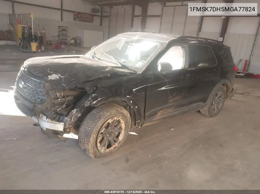 1FMSK7DH5MGA77824 2021 Ford Explorer Xlt