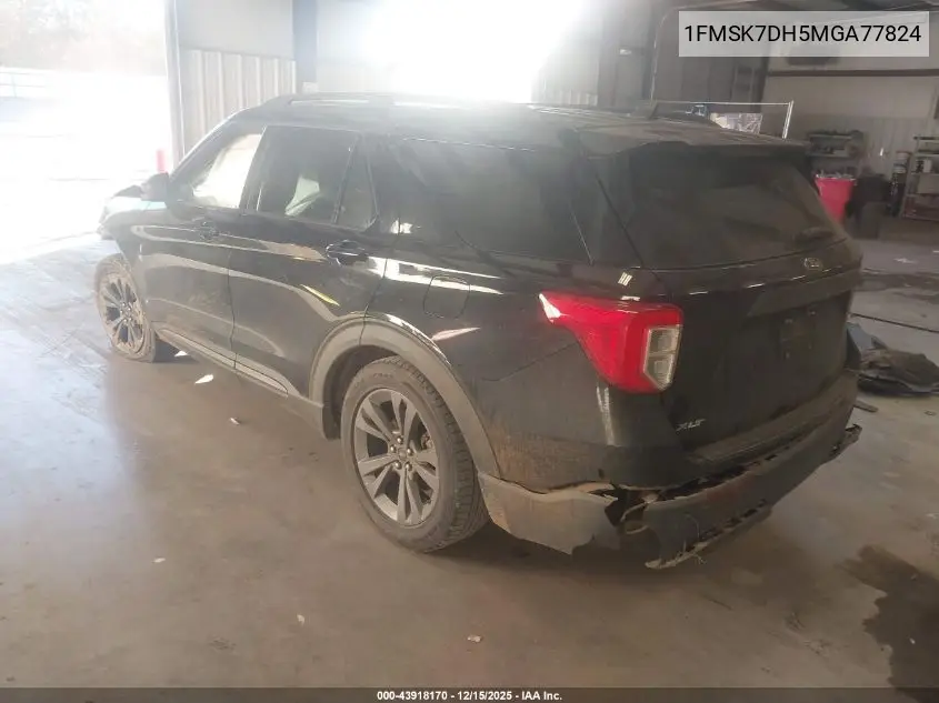 1FMSK7DH5MGA77824 2021 Ford Explorer Xlt