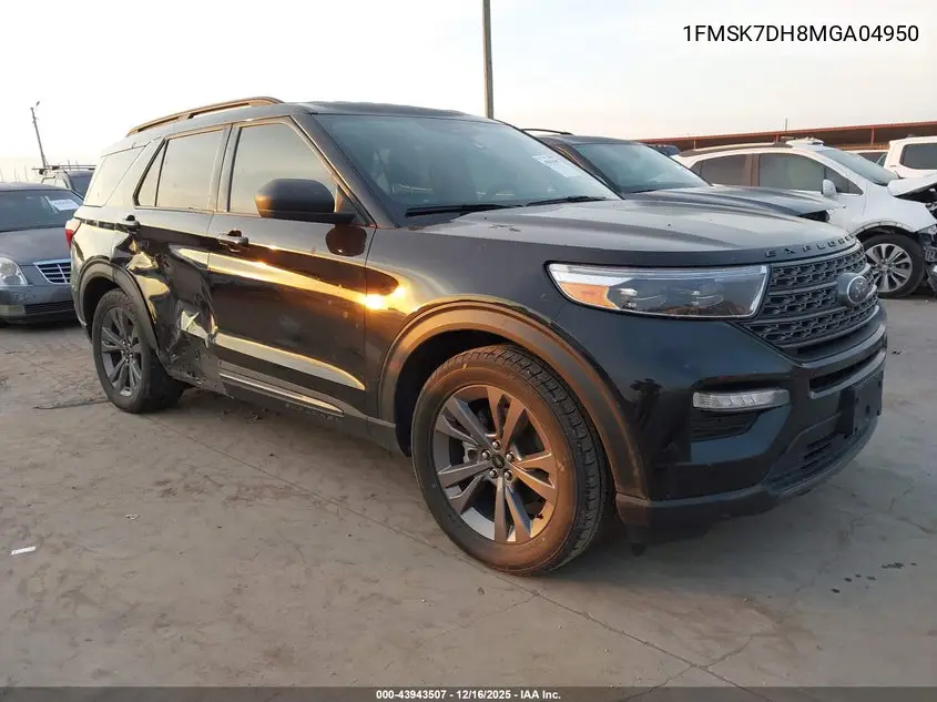 1FMSK7DH8MGA04950 2021 Ford Explorer Xlt