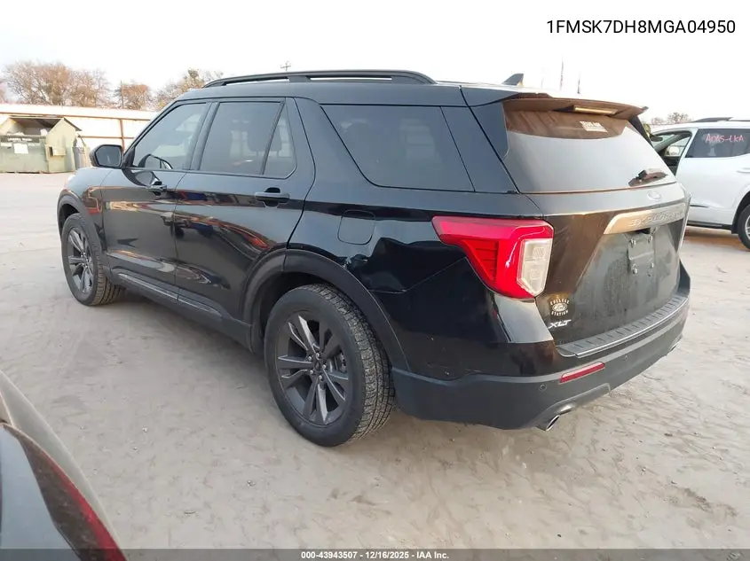 1FMSK7DH8MGA04950 2021 Ford Explorer Xlt