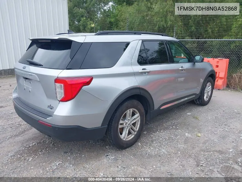 1FMSK7DH8NGA52868 2022 Ford Explorer Xlt