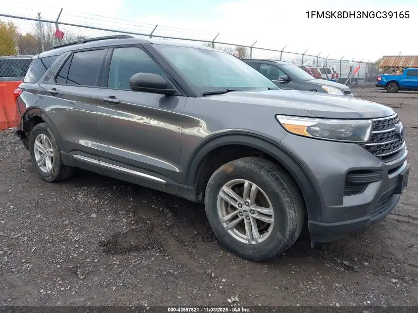 1FMSK8DH3NGC39165 2022 Ford Explorer Xlt