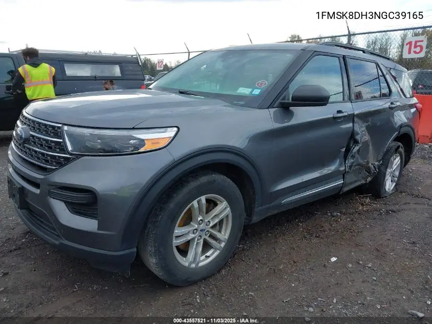 1FMSK8DH3NGC39165 2022 Ford Explorer Xlt