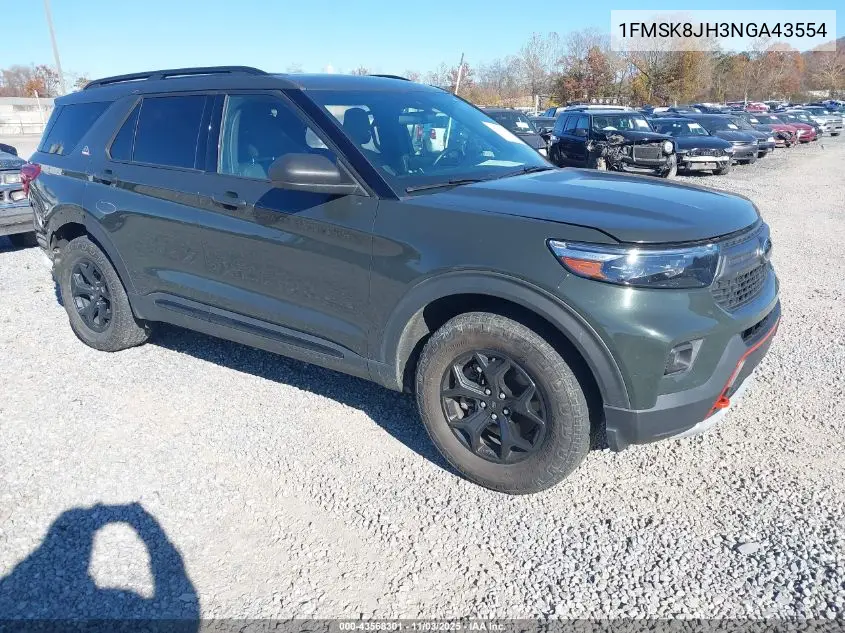 1FMSK8JH3NGA43554 2022 Ford Explorer Timberline