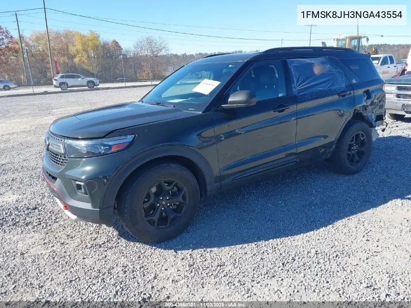 1FMSK8JH3NGA43554 2022 Ford Explorer Timberline