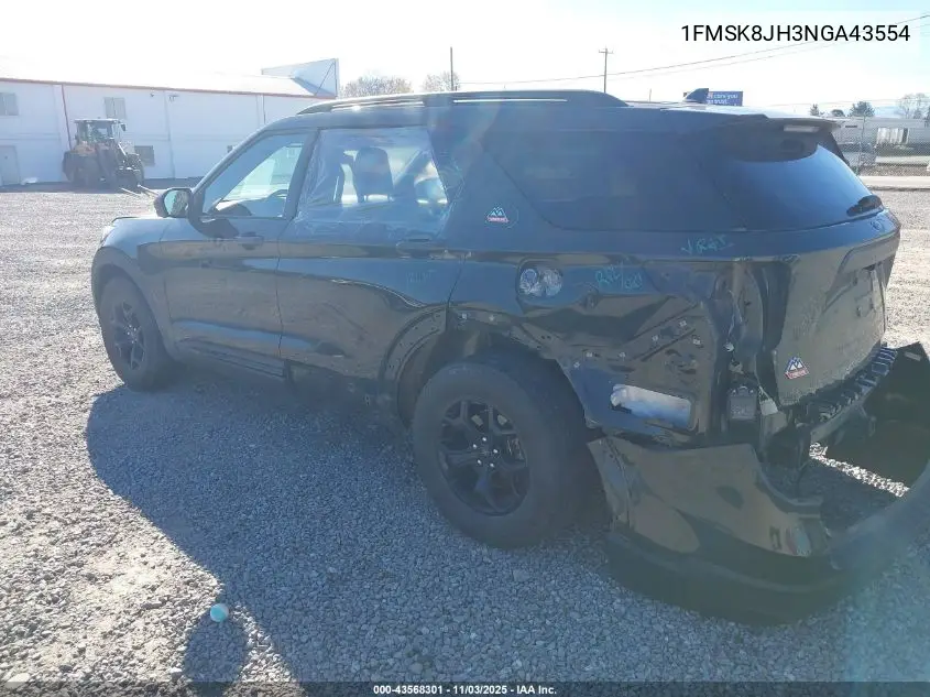 1FMSK8JH3NGA43554 2022 Ford Explorer Timberline