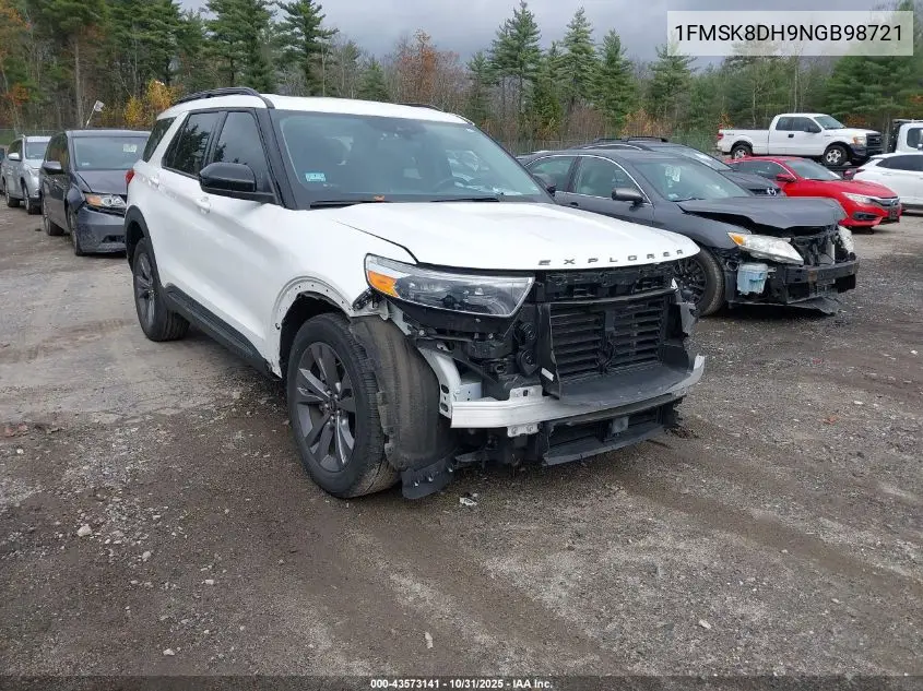 1FMSK8DH9NGB98721 2022 Ford Explorer Xlt