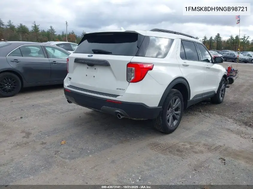 1FMSK8DH9NGB98721 2022 Ford Explorer Xlt
