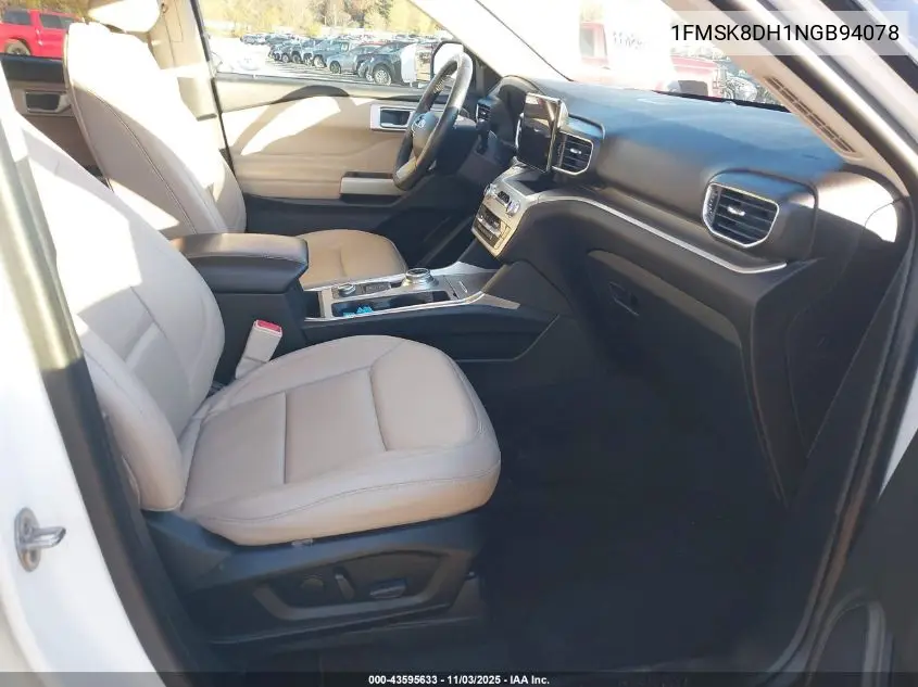 1FMSK8DH1NGB94078 2022 Ford Explorer Xlt