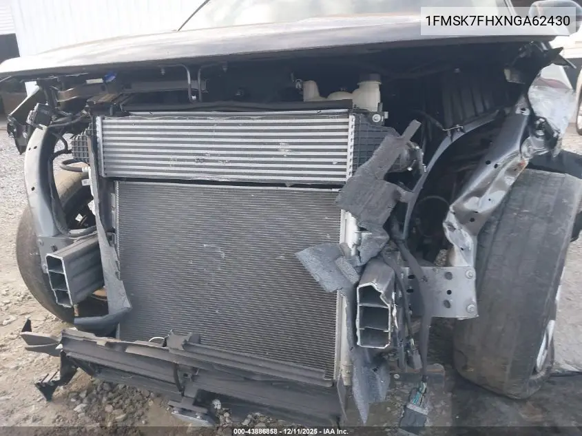 1FMSK7FHXNGA62430 2022 Ford Explorer Limited