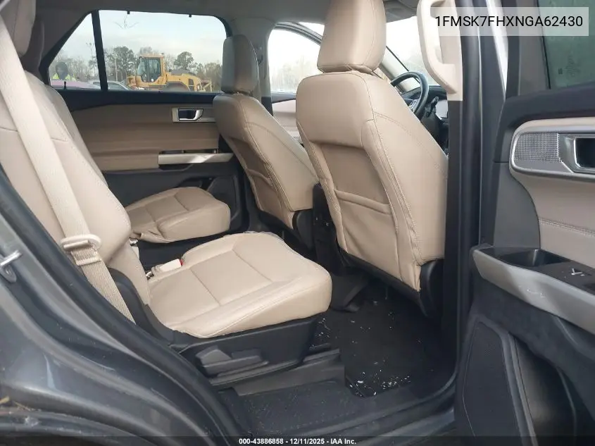 1FMSK7FHXNGA62430 2022 Ford Explorer Limited