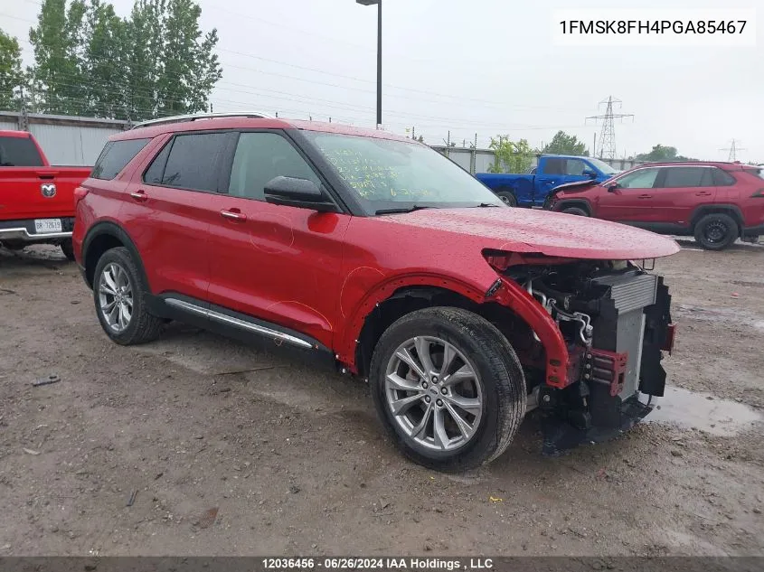 1FMSK8FH4PGA85467 2023 Ford Explorer Limited