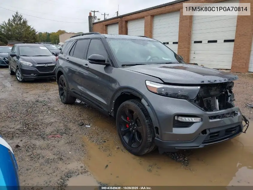 1FM5K8GC1PGA70814 2023 Ford Explorer St