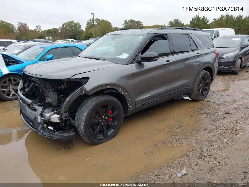 1FM5K8GC1PGA70814 2023 Ford Explorer St