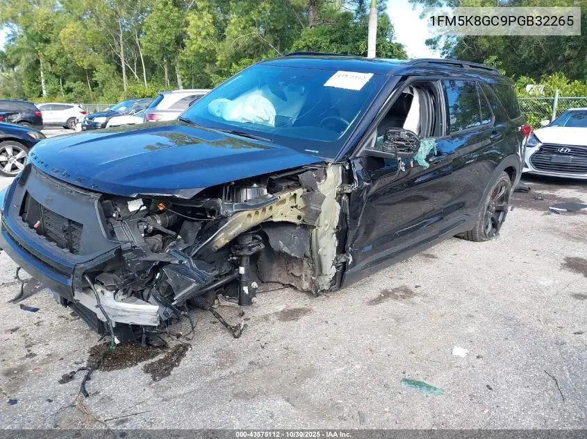 1FM5K8GC9PGB32265 2023 Ford Explorer St