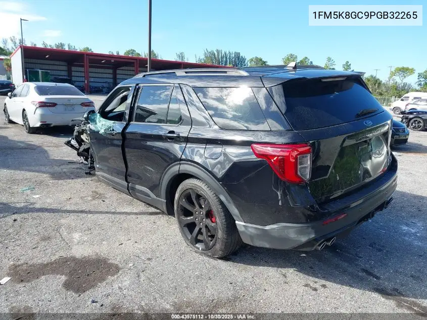 1FM5K8GC9PGB32265 2023 Ford Explorer St
