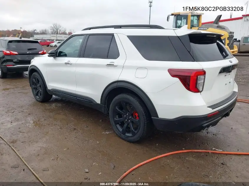 1FM5K8GC2PGB33208 2023 Ford Explorer St