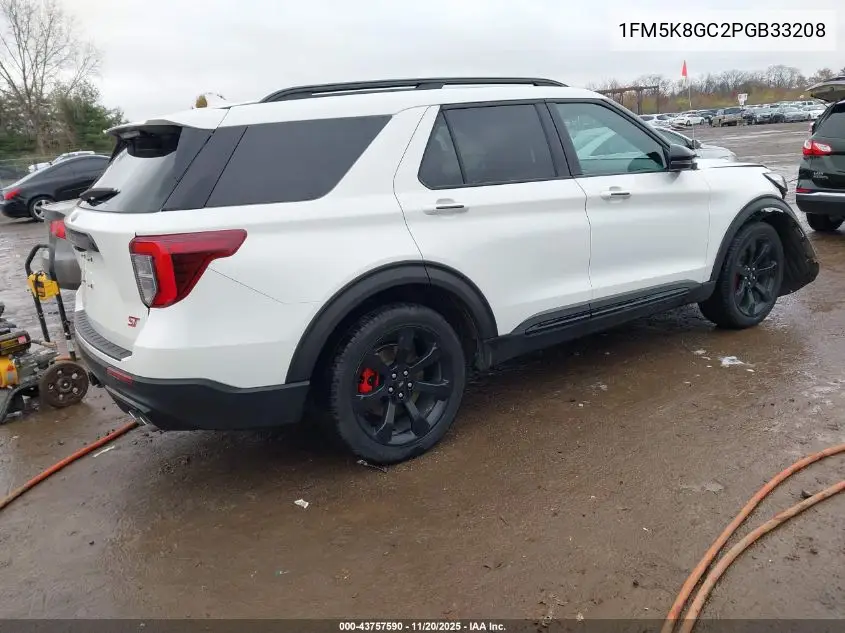 1FM5K8GC2PGB33208 2023 Ford Explorer St