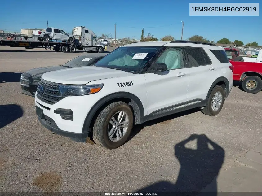 1FMSK8DH4PGC02919 2023 Ford Explorer Xlt