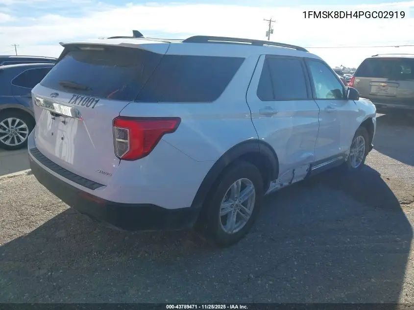 1FMSK8DH4PGC02919 2023 Ford Explorer Xlt
