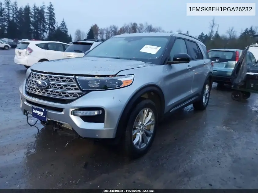 1FMSK8FH1PGA26232 2023 Ford Explorer Limited