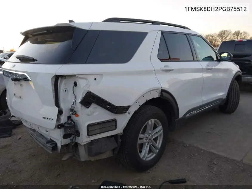 1FMSK8DH2PGB75512 2023 Ford Explorer Xlt