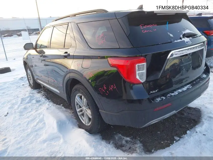 1FMSK8DH5PGB40334 2023 Ford Explorer Xlt