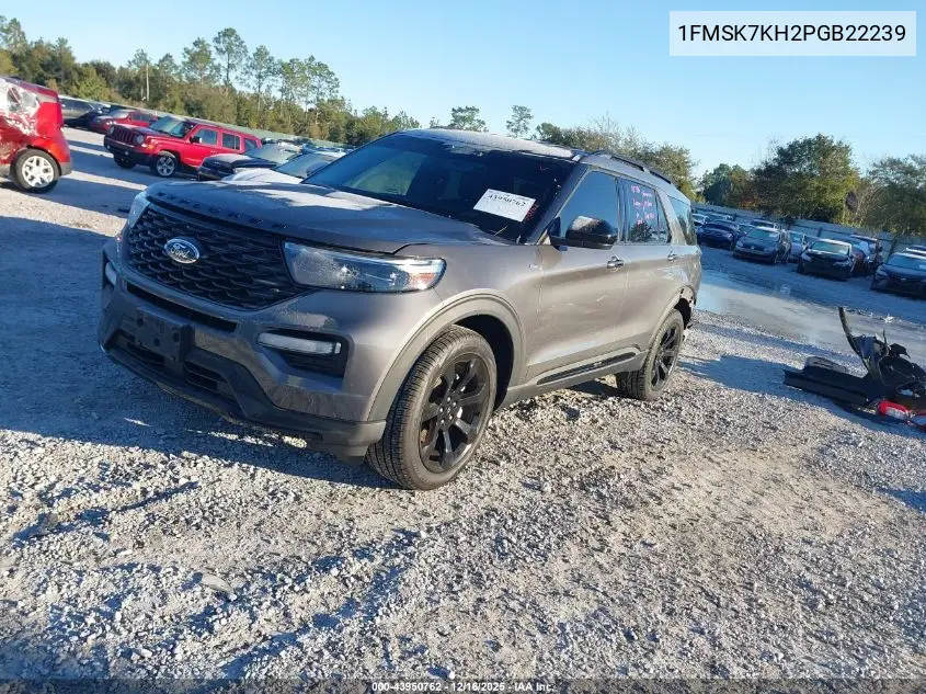 1FMSK7KH2PGB22239 2023 Ford Explorer St-Line